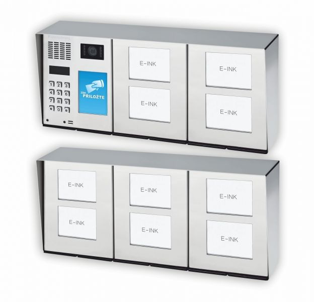 Tablo zvonkové CZECHPHONE 4004005934, E-INK MELODY, 110 jmenovek