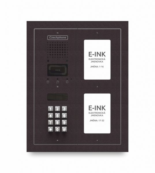 CZPHONE 4004091006 S elektronickým papírem (E-INK) FlatLine: MĚDĚNÁ - DUO Standard: klávesnice až 32