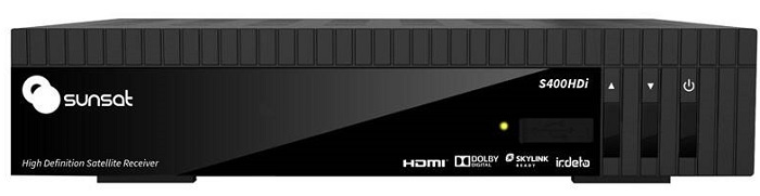 Satelitní přijímač GoSat Sunsat S400HDi / DVB-S/S2 / Full HD / černá Varianta: ivi1