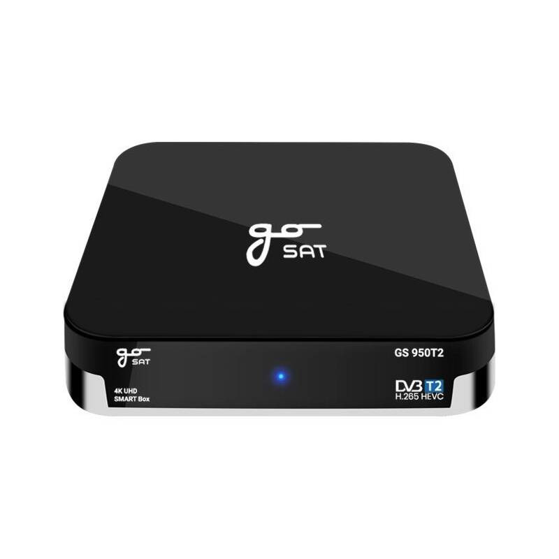 Set-top box GoSat GS950 T2 Combo / DVB-T2 HEVC / 2 GB RAM / 16 GB / černá Varianta: ivi1