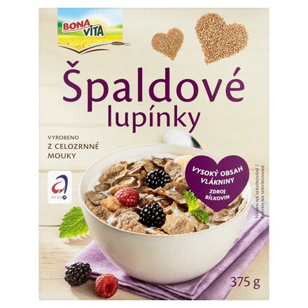 BONAVITA Lupínky špaldové 375 g
