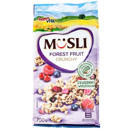BONAVITA Müsli lesní ovoce 700 g