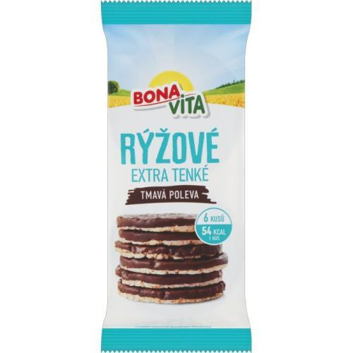 Bona Vita rýžové chlebíčky s tmavou polevou 70g