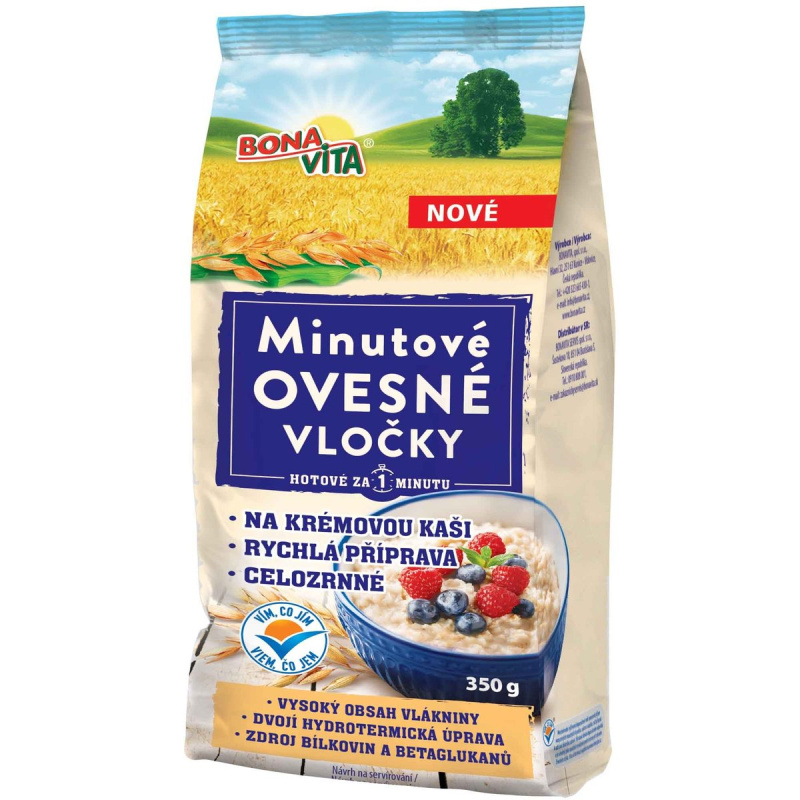 Bonavita Minutové ovesné vločky