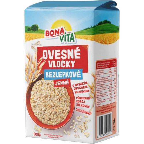 Bonavita Ovesné vločky jemné bez lepku