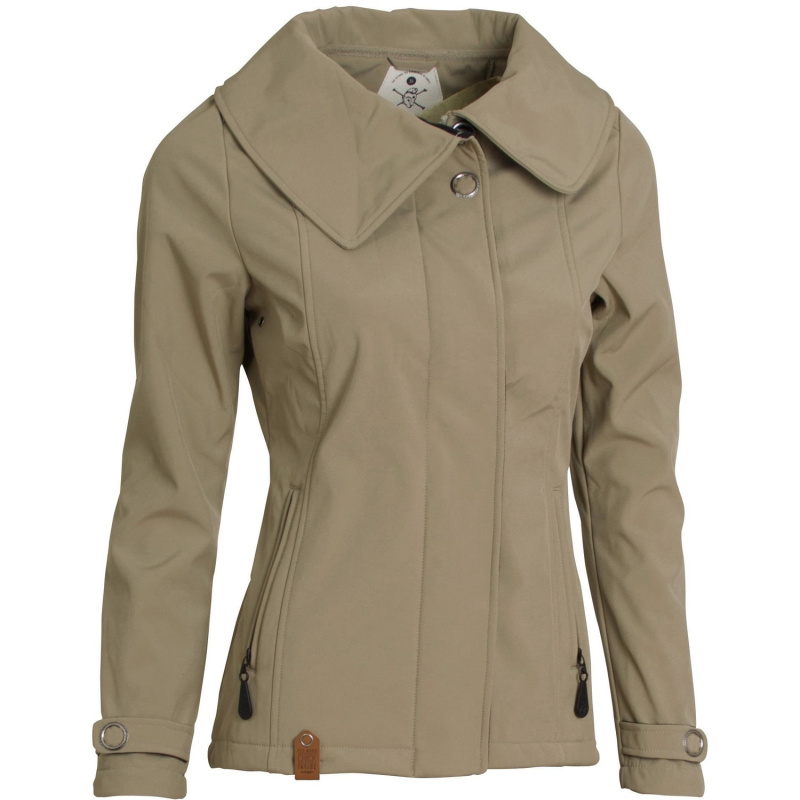 Dámská softshellová bunda WOOX Advolvit Ladies´ Softshell Beige Velikost: 34