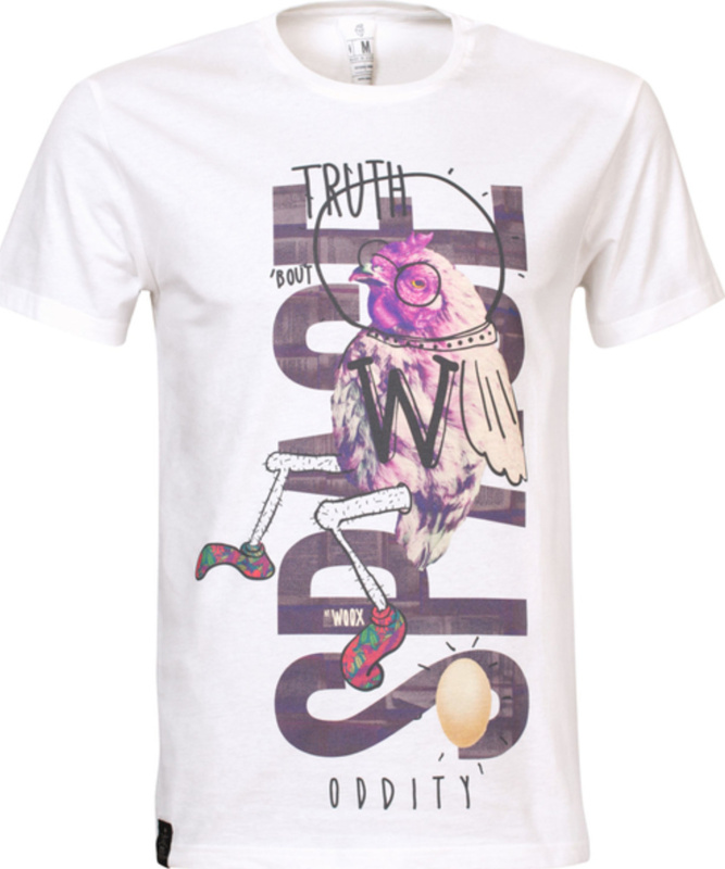 Pánské tričko WOOX Astronautus Gallinarius Velikost: M