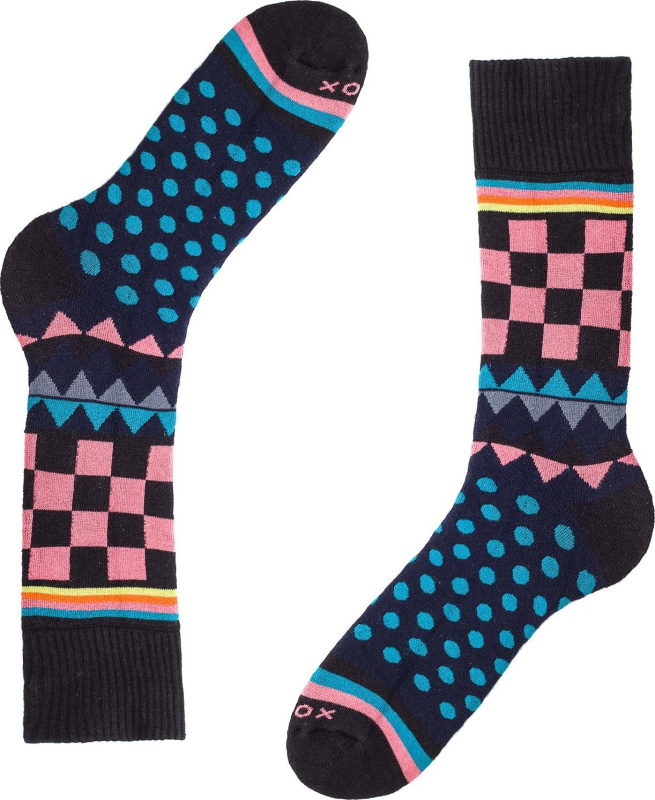 Ponožky WOOX  Soccus Geometricum Maris Velikost: 35-38