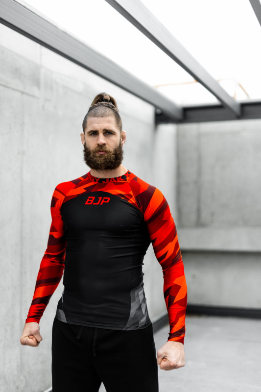 Sportovní Rashguard s dlouhým rukávem BJP Velikost: XXL