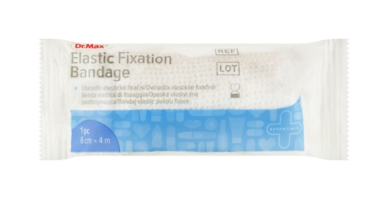 Dr. Max Elastic Fixation Bandage 6 cm x 4 m 1 ks