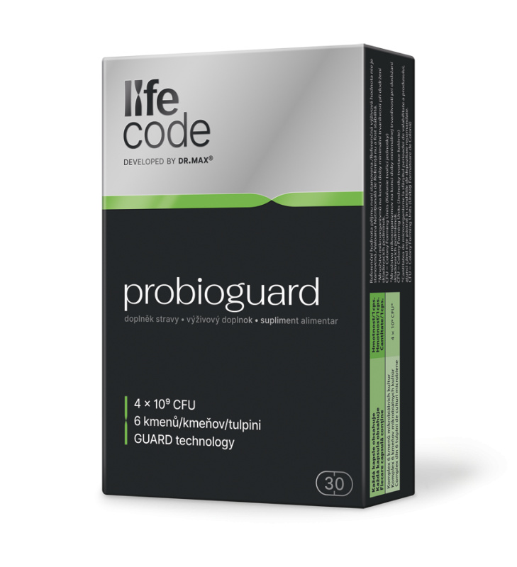 LifeCode developed by Dr. Max® probioguard 30 kapslí