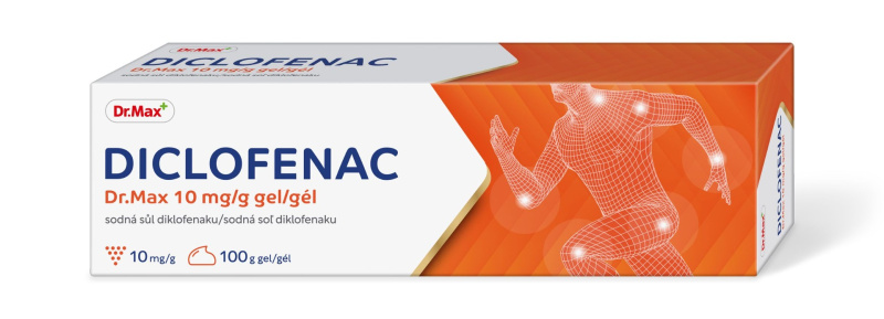 Dr. Max Diclofenac 10 mg/g gel 100 g