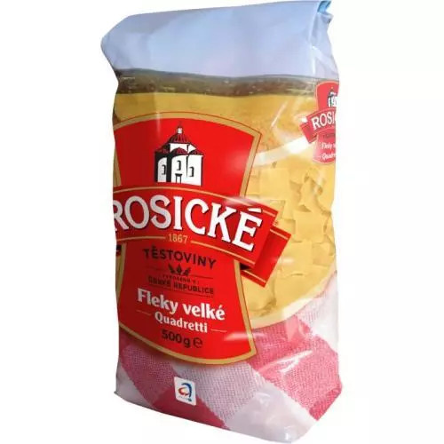 Rosické těstoviny fleky velké 500g