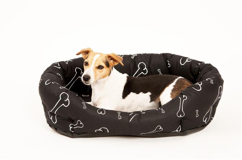  Samohýl Pelech 8 hran bavl. Kost černo/bílý 60 cm