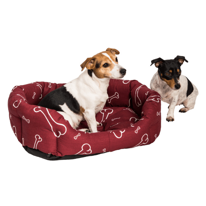 Samohýl Pelech 8 hran bavl. Kost vínovo/bílý 45 cm