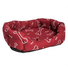 Samohýl Pelech 8 hran bavl. Kost vínovo/bílý 60 cm