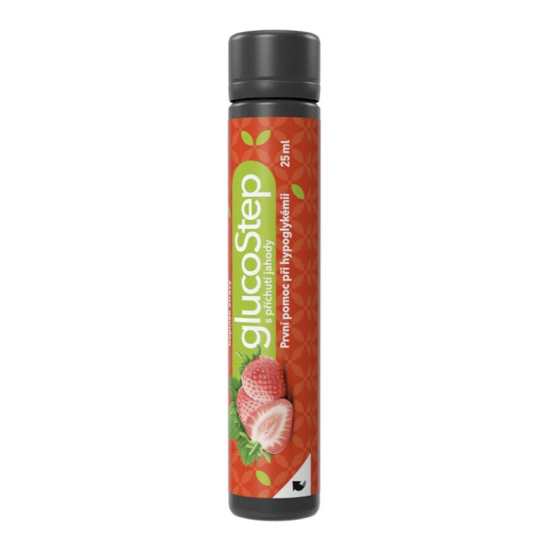 MTE GlucoStep jahoda 25 ml