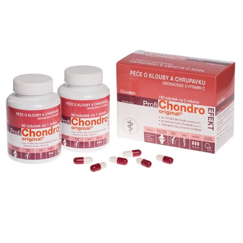 PRAGOMED Profichondro original efekt 180 tobolek