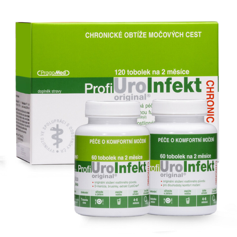 ProfiUro Infekt Chronic 60+60 tobolek