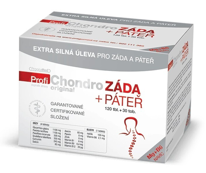 ProfiChondro original ZÁDA+PÁTEŘ tbl.120+tob.30