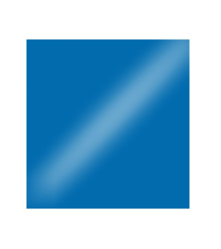 OFFICEO Obálka pro zadní stranu Chromolux - A4, 250 g/m2, modrá, lesklá, 100 ks