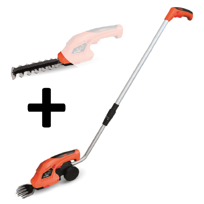 ASIST smart garden AE3N36T AKU nůžky s tyčí 3v1 3,6 V, 1,5 Ah