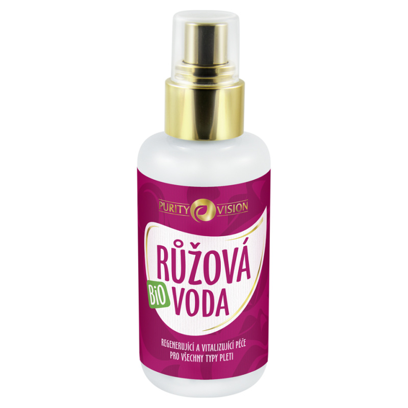 PURITY VISION Bio Růžová voda 100 ml