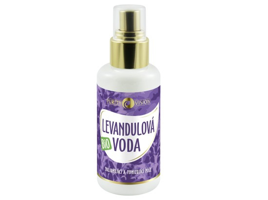 PURITY VISION Bio Levandulová voda 100 ml