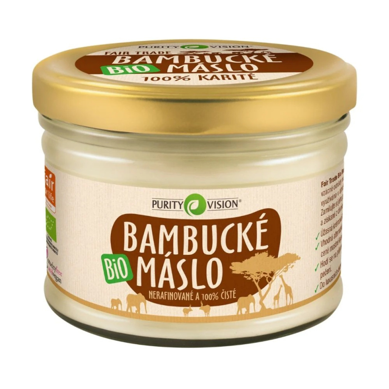 PURITY VISION Bio Bambucké máslo 350 ml