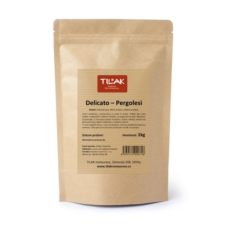Tilak Káva Delicato - Pergolesi 1 kg
