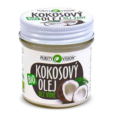 PURITY VISION Bio Kokosový olej bez vůně 120 ml