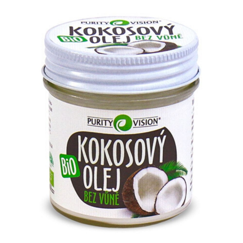 PURITY VISION Bio Kokosový olej bez vůně 120 ml
