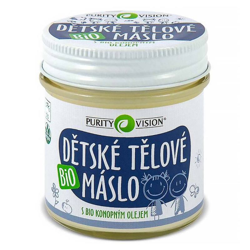 PURITY VISION Bio Dětské tělové máslo 120 ml