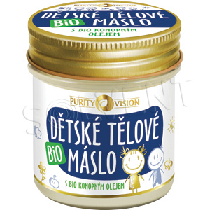 PURITY VISION Bio Dětské tělové máslo 120 ml