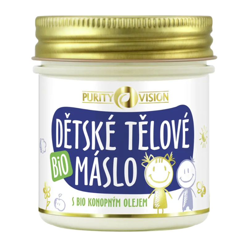 PURITY VISION Bio Dětské tělové máslo 120 ml
