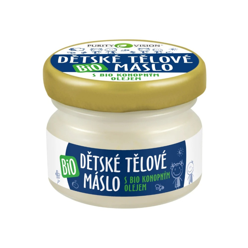 PURITY VISION Bio Dětské tělové máslo 20 ml CZ