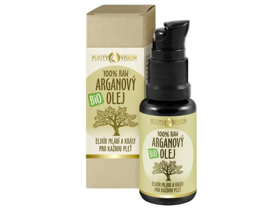 PURITY VISION Raw Bio Arganový olej 30 ml