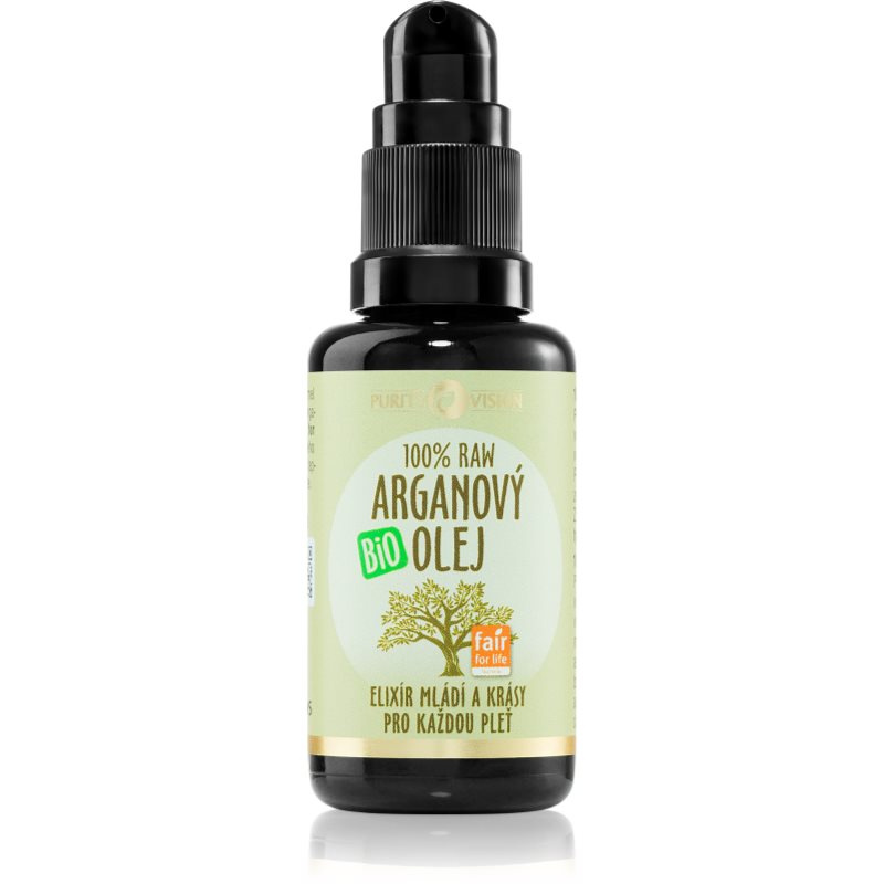 PURITY VISION Raw Bio Arganový olej 30 ml