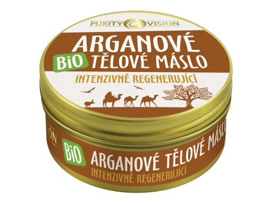 PURITY VISION Bio Arganové tělové máslo 150 ml