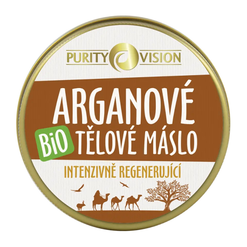 PURITY VISION Bio Arganové tělové máslo 150 ml