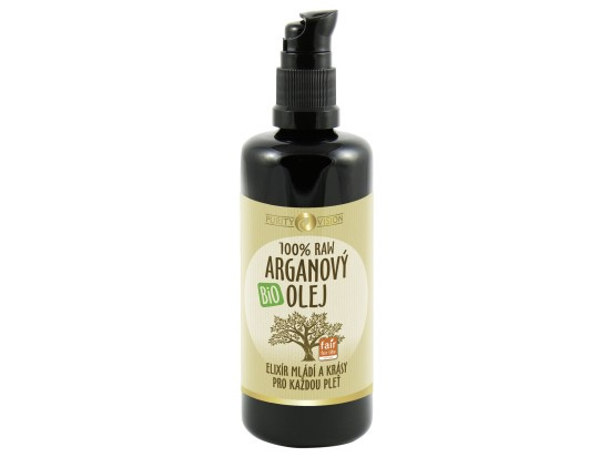 PURITY VISION Raw Bio Arganový olej 100 ml