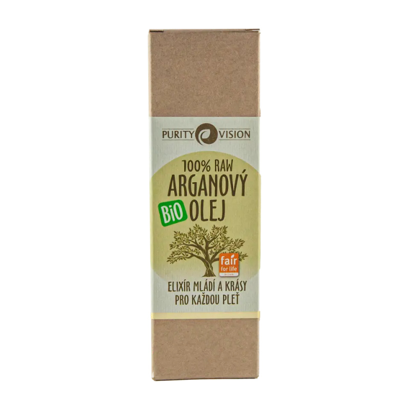 PURITY VISION Raw Bio Arganový olej 100 ml
