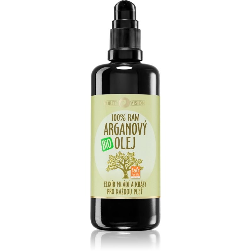 PURITY VISION Raw Bio Arganový olej 100 ml