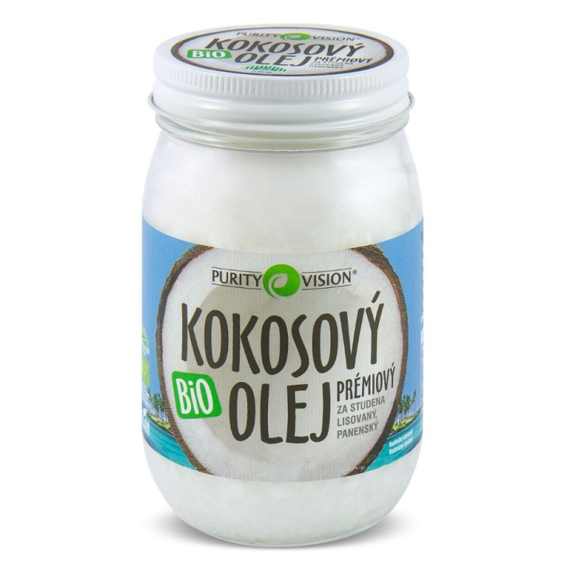 PURITY VISION Fair Trade Bio Kokosový olej panenský 420 ml