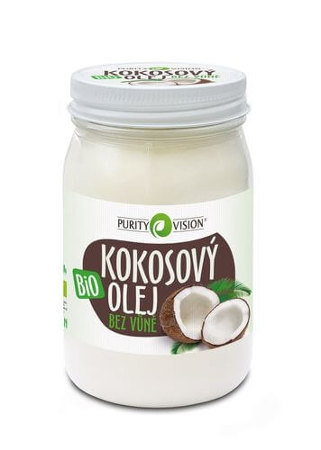 PURITY VISION Bio Kokosový olej bez vůně 420 ml