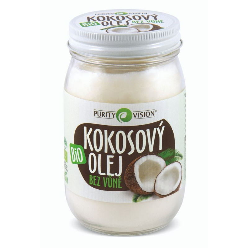 PURITY VISION Bio Kokosový olej bez vůně 420 ml
