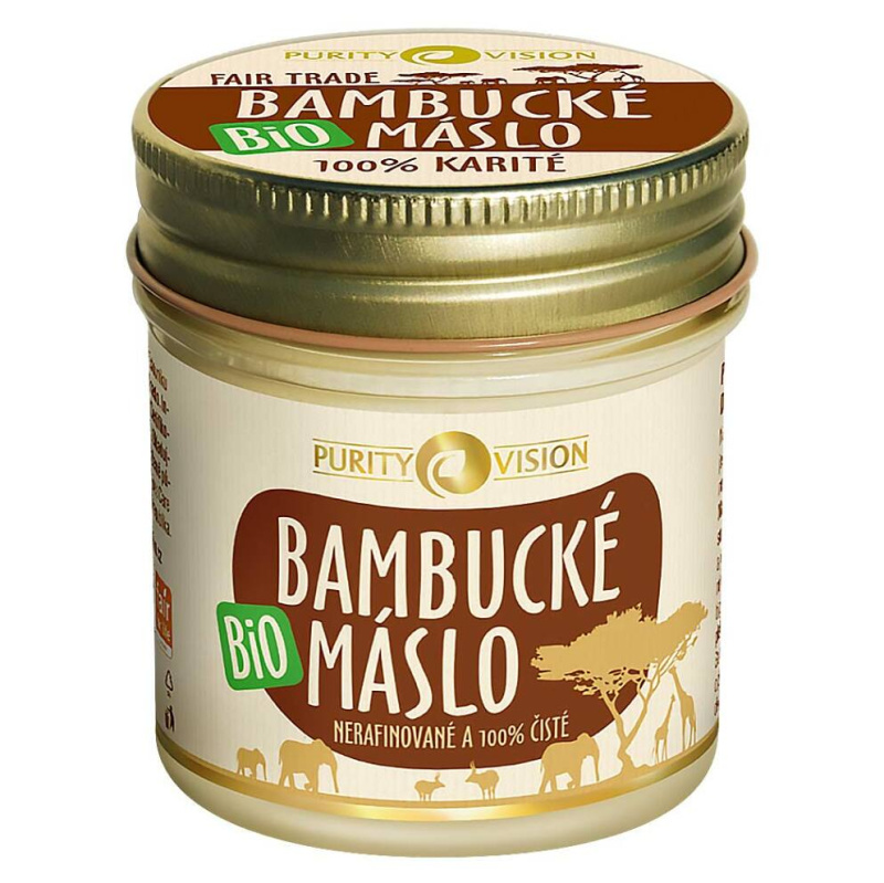 PURITY VISION Bio Bambucké máslo 120 ml - kosmetika