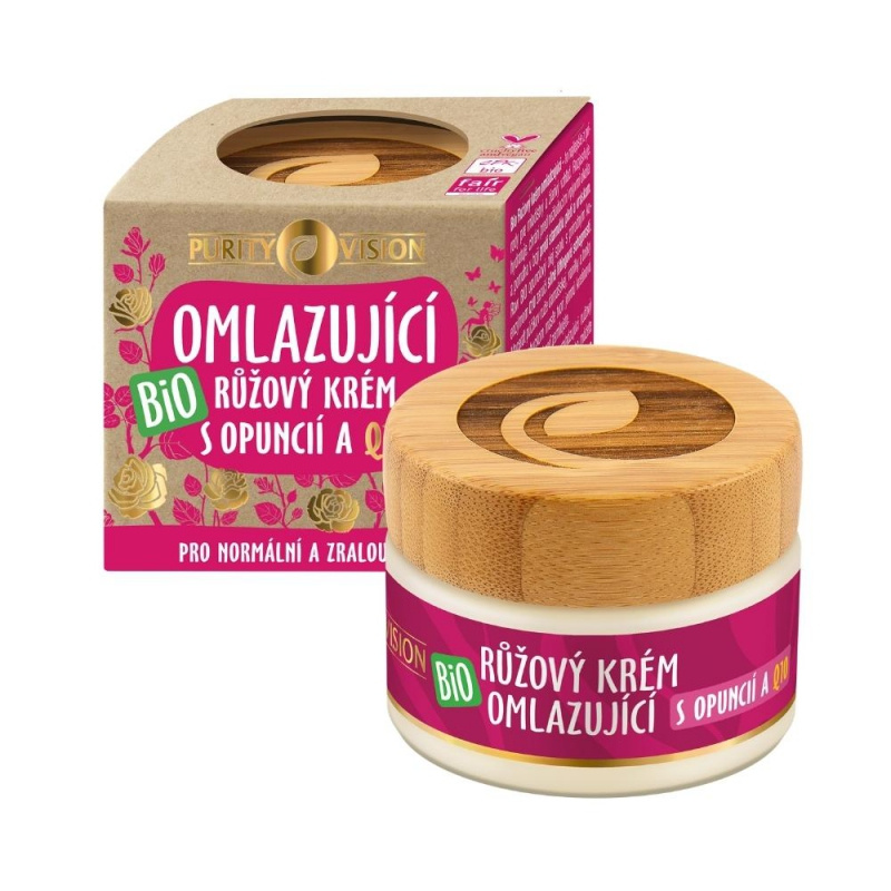 PURITY VISION Bio Růžový krém omlazující 40 ml