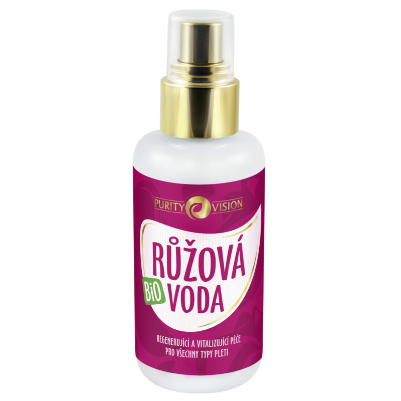 PURITY VISION Bio Růžová voda 200 ml