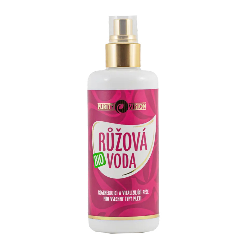 PURITY VISION Bio Růžová voda 200 ml